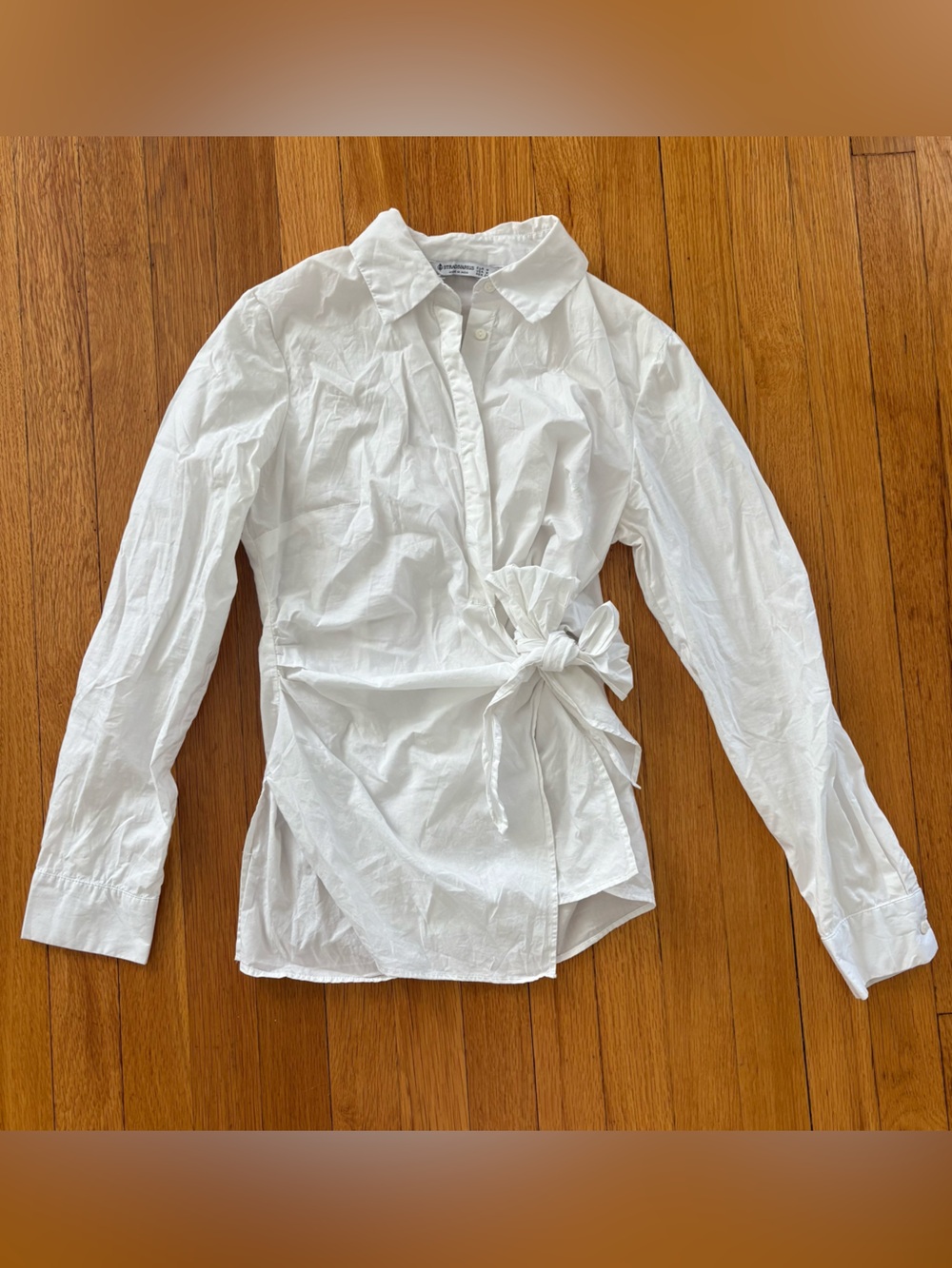 Stradivarius Women’s M Cotton Button Down Blouse
